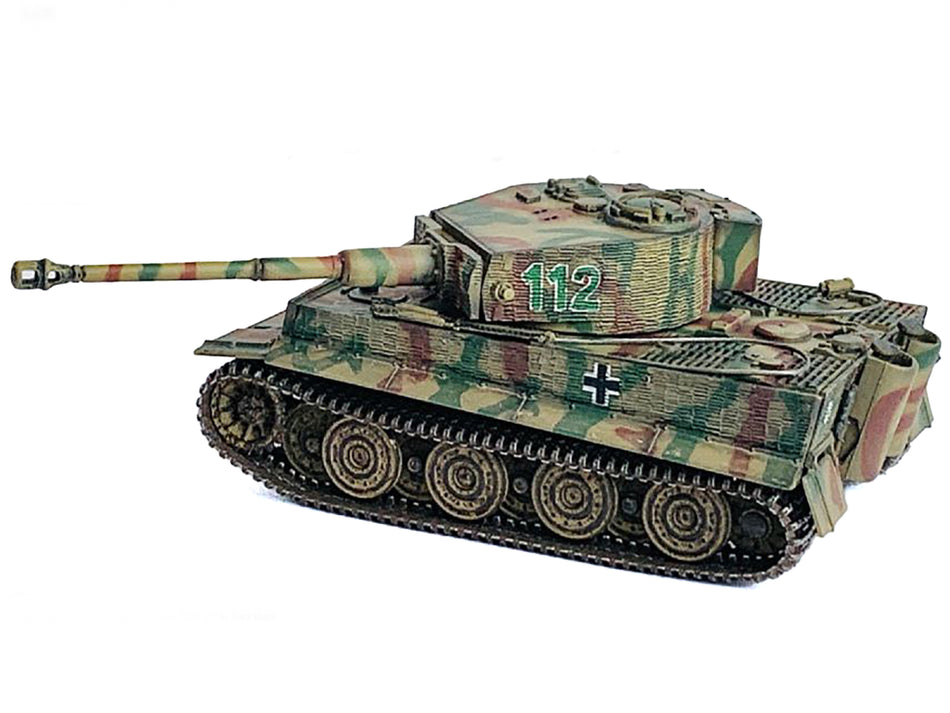 Germany Tiger I Late Production with Zimmerit Tank "1./s.Pz.Abt.101 Normandy" (1944) "NEO Dragon Armor" Series 1/72 Plastic Model by Dragon Models