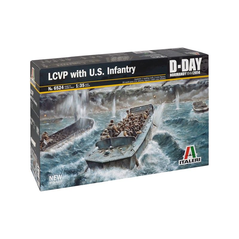 Italeri LCVP with U.S. INFANTRY