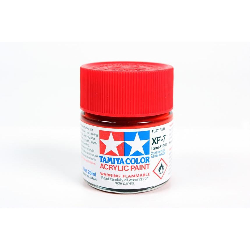 Tamiya Acrylic XF-7 Flat Red