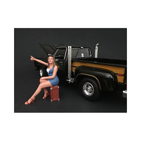 70's Style Figurine VI for 1/18 Scale Models by American Diorama-American Diorama-ModelCars.com