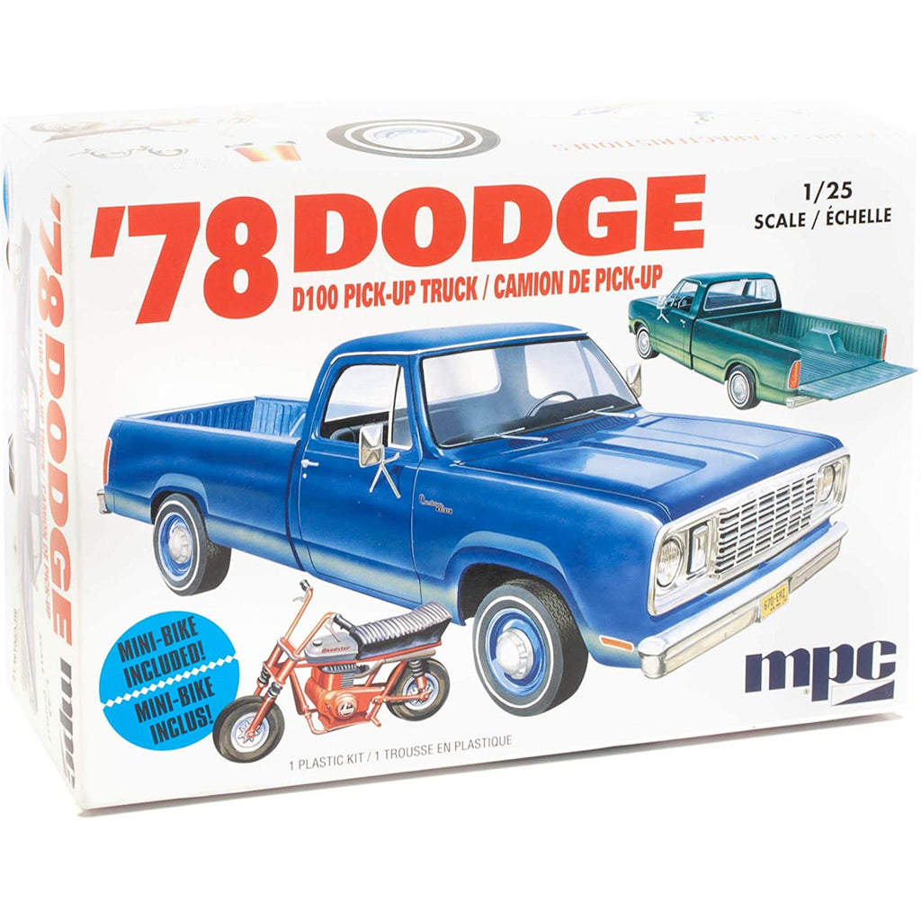 MPC 1/25 1978 Dodge D100 Custom Pickup