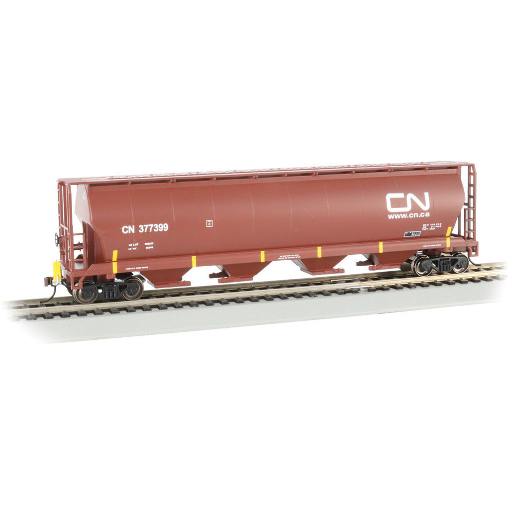 Bachmann Cylindrical Grain Hopper with FRED - Canadian National