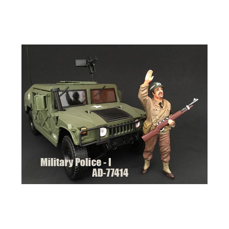 WWII Military Police Figure I For 1:18 Scale Models by American Diorama