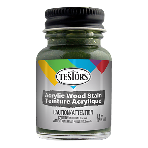 Testors Acrylic Olive Green Stain