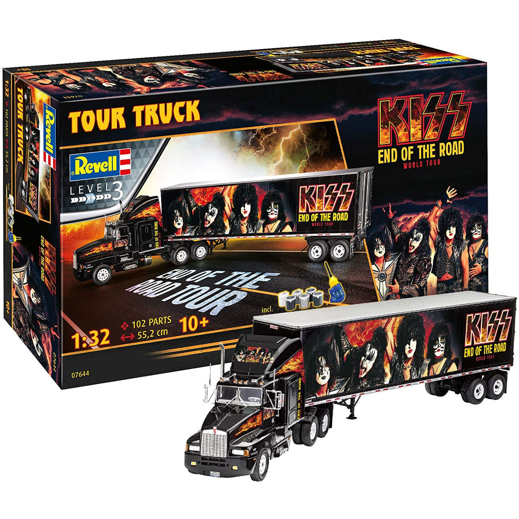 Revell 1/32 KISS Tour Truck Rock Gift set