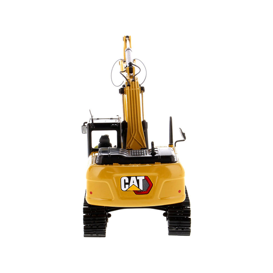 CAT Caterpillar 323 GX Hydraulic Excavator with Operator "High Line" Series 1/50 Diecast Model by Diecast Masters