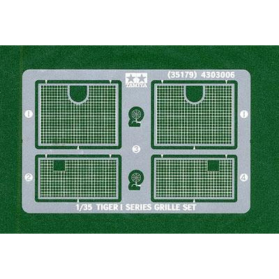 Tamiya 1/35 Tiger I Series Etched Grille