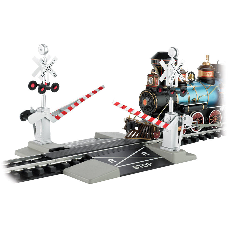 Bachmann Operating Crossing Gate - Steel Track (Large Scale)