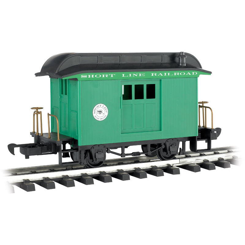 Bachmann Baggage - Short Line Railroad - Green With Black Roof
