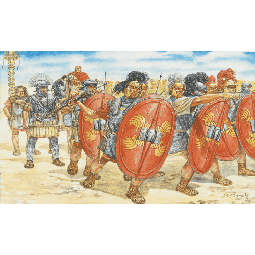 Italeri 1/72 Roman Infantry I.St Cen. B.C. Figures Italeri Default Title