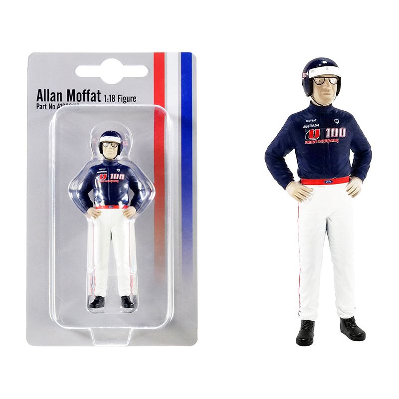 Allan Moffat "U100" Driver Figurine for 1/18 Scale Models by ACME