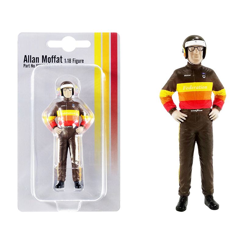 Allan Moffat "Federation" Driver Figurine for 1/18 Scale Models by ACME