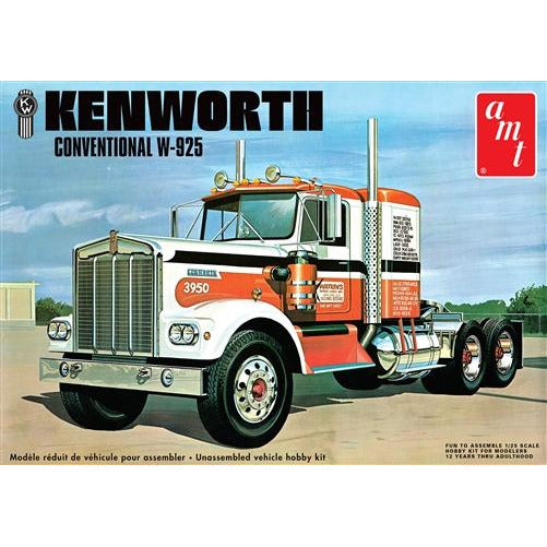 AMT 1-25 Kenworth W925 Conventional Model Kit
