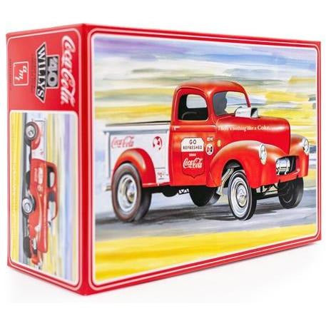 AMT 1940 Willys Pickup Gasser (Coca-Cola) 1:25 Scale Model Kit