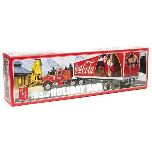 AMT Fruehauf Holiday Hauler Semi Trailer (Coca-Cola) 1:25 Scale Model Kit