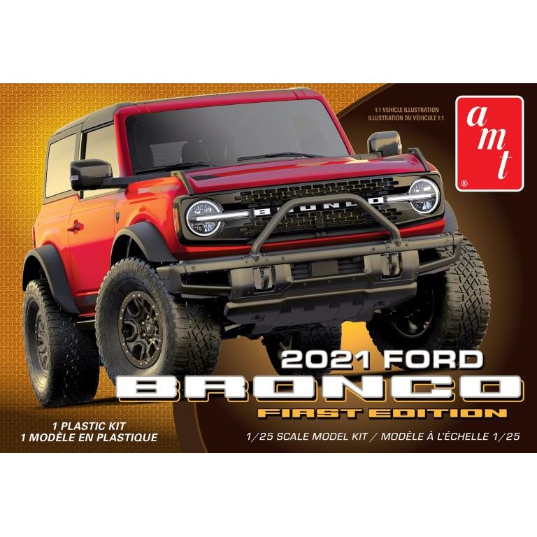 AMT 2021 Ford Bronco 1st Edition 1:25 Scale Model Kit