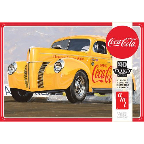 AMT 1940 FORD COUPE COCA-COLA 1:25 SCALE MODEL KIT