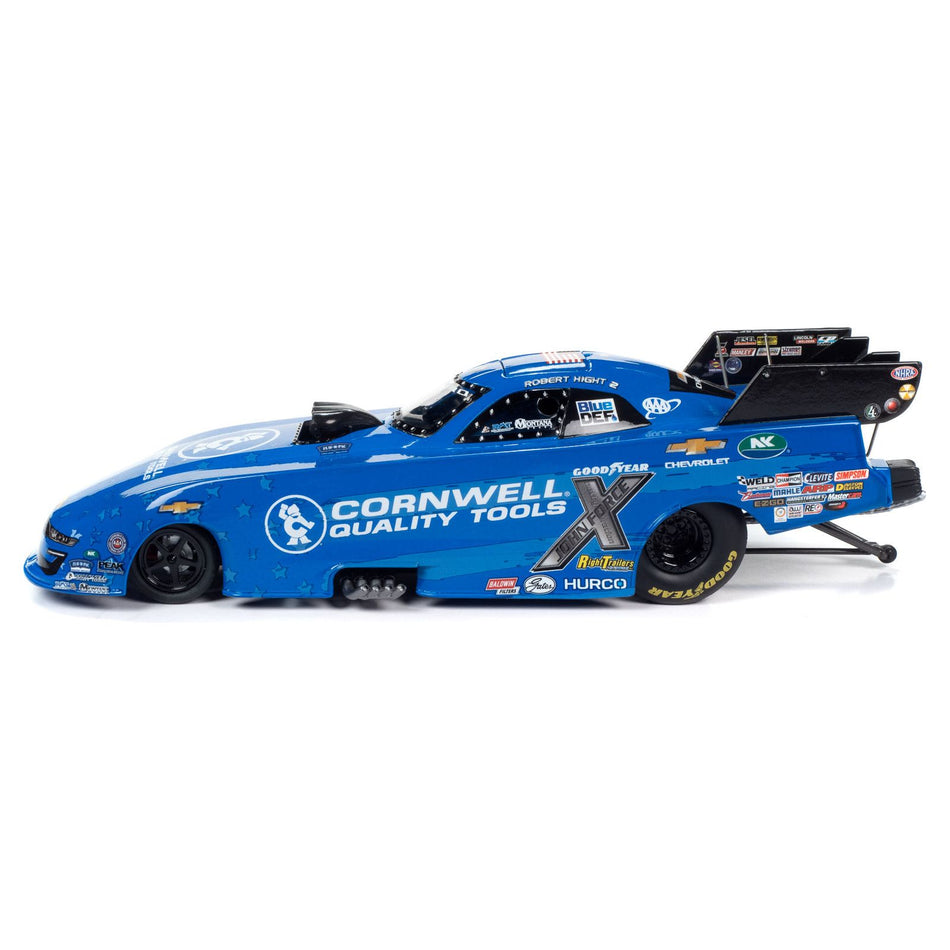 Chevrolet Camaro SS NHRA Funny Car Robert Hight "Cornwell Tools" (2023) "John Force Racing" Limited Edition to 1392 pieces Worldwide 1/24 Diecast Model Car by Auto World