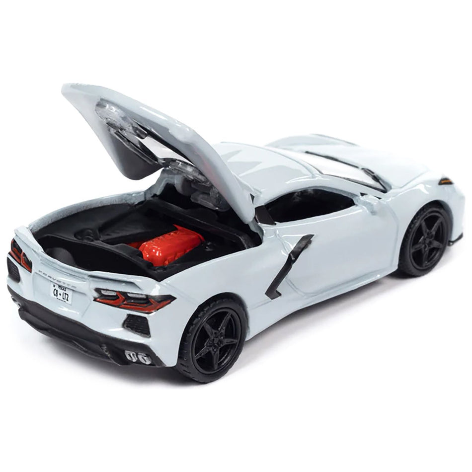 2022 Chevrolet Corvette Ceramic Matrix Gray "Sports Cars" Limited Edition 1/64 Diecast Model Car by Auto World