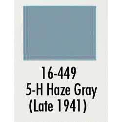 Badger Model Flex Paint Marine Colors 1oz 5-h Haze Gray Late 1941