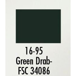Badger Model Flex Paint Military Colors 1 Ounce Green Drab