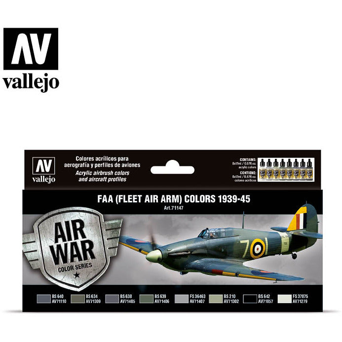Vallejo Air War - FAA (Fleet Air Arm) colors 1939-1945