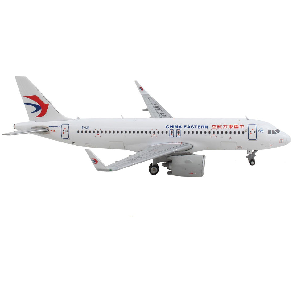 Airbus A320neo Commercial Aircraft "China Eastern Airlines" White 1/400 Diecast Model Airplane by GeminiJets