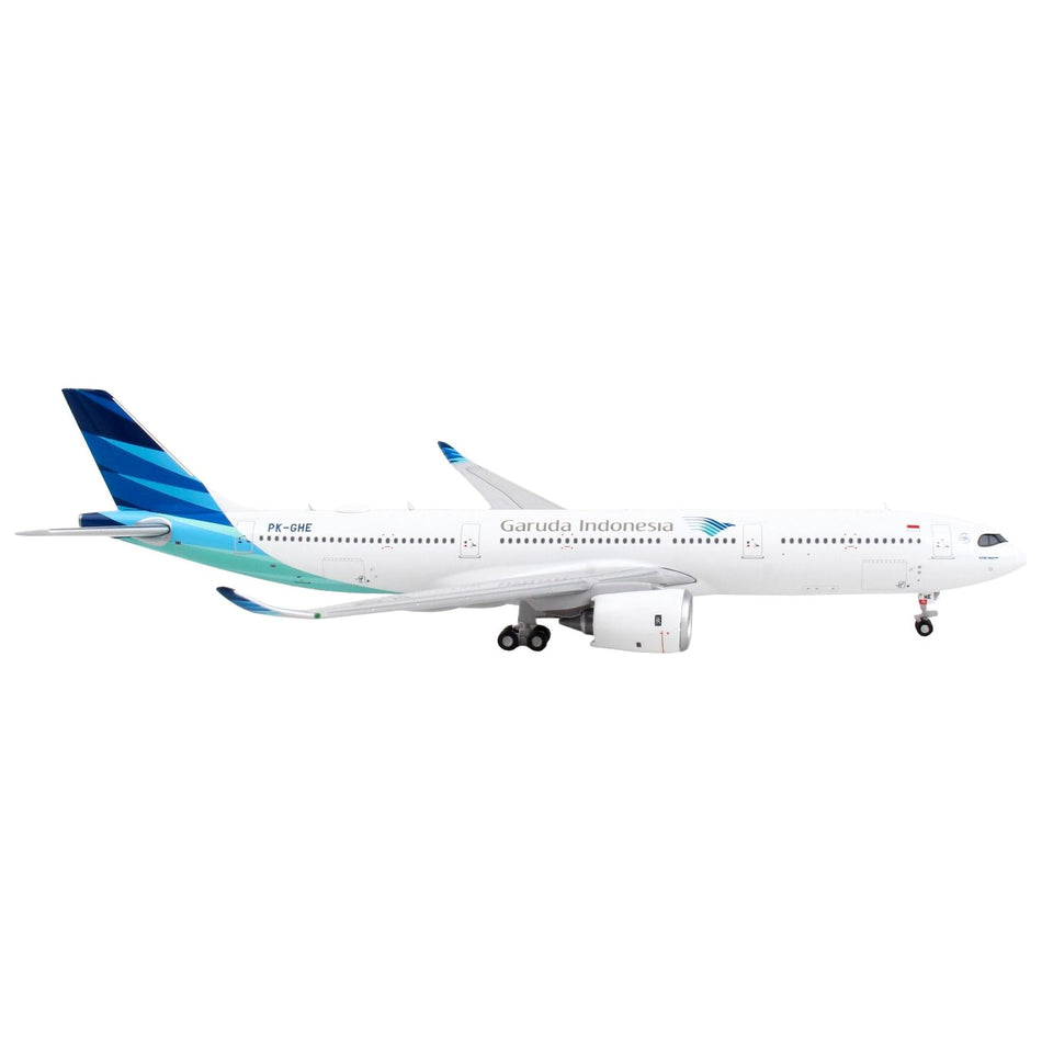 Airbus A330-900 Commercial Aircraft "Garuda Indonesia" White with Blue Tail 1/400 Diecast Model Airplane by GeminiJets