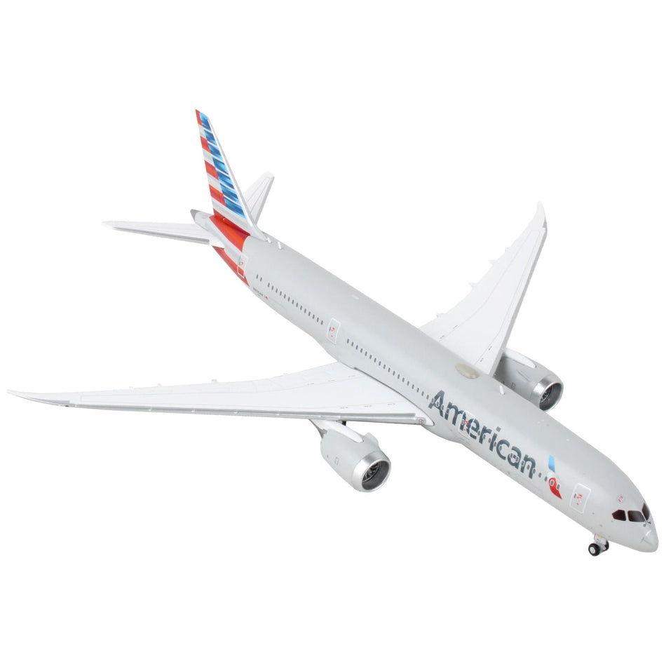 Boeing 787-9 Commercial Aircraft "American Airlines" Gray 1/400 Diecast Model Airplane by GeminiJets