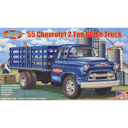 Atlantis 1/48 1955 Chevy Stake Truck