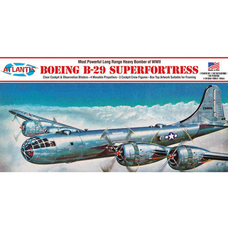 Atlantis Boeing B-29 Superfortress 1:120 with Swivel Stand