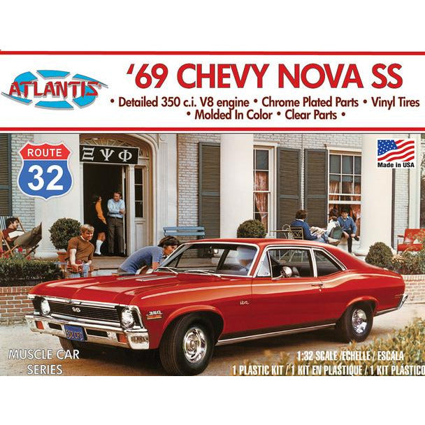 Atlantis 1/32 1969 Chevy Nova SS
