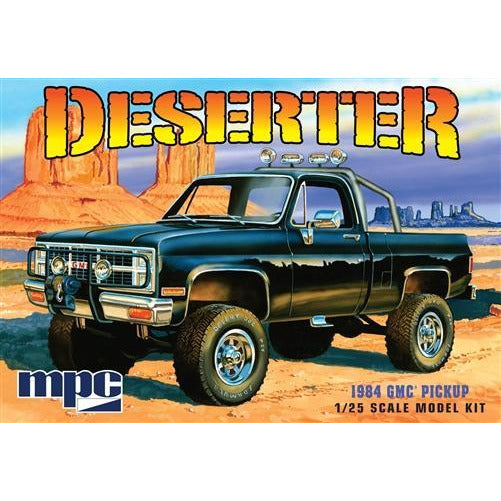 MPC 1-25 1984 GMC Pickup Black