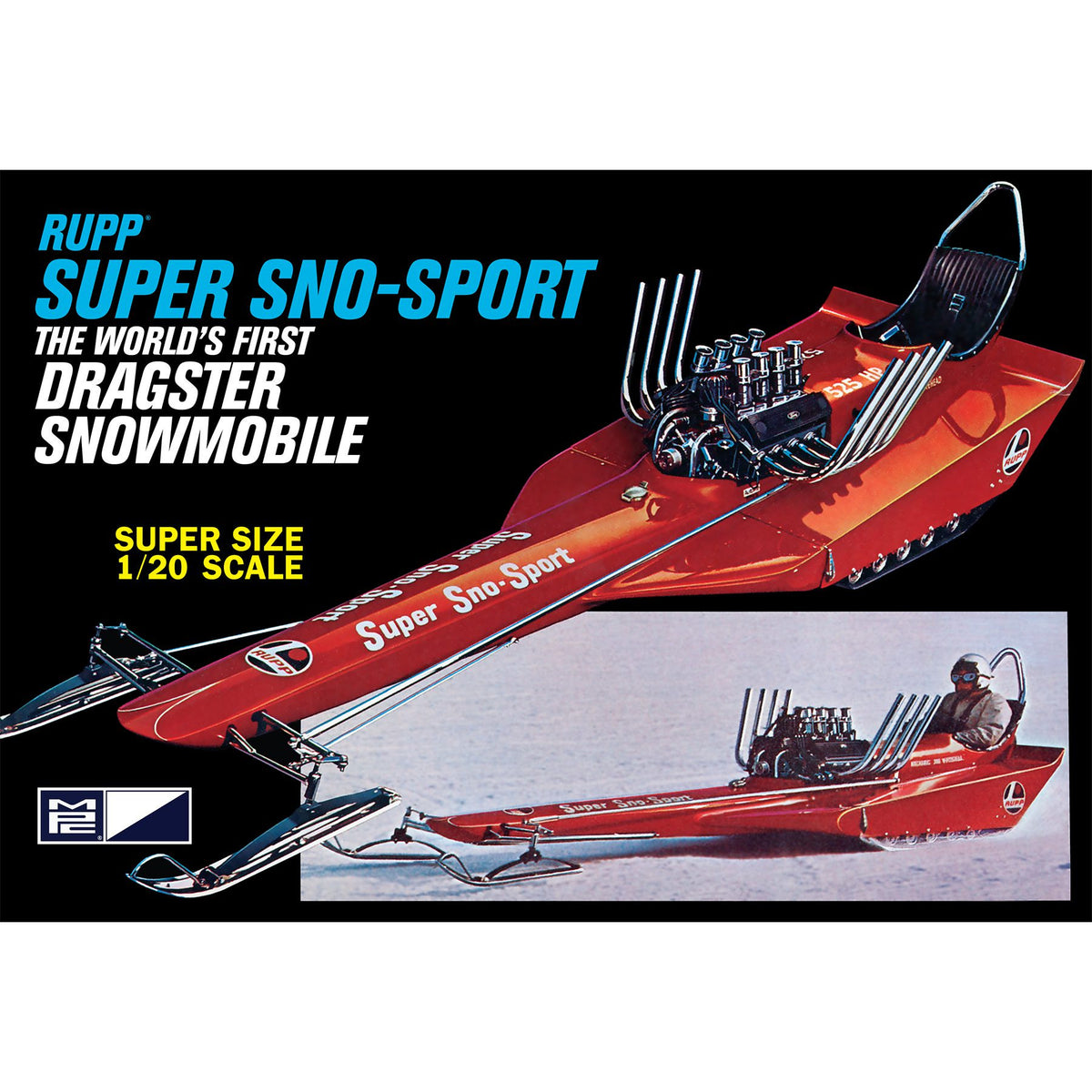 MPC Rupp Super Sno-Sport Snow Dragster 1:20 Scale Model Kit