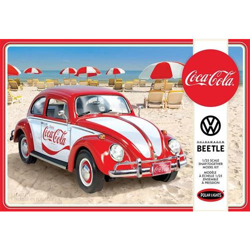 Polar Lights Volkswagen Beetle Snap (Coca-Cola) 1:24 Scale Model Kit