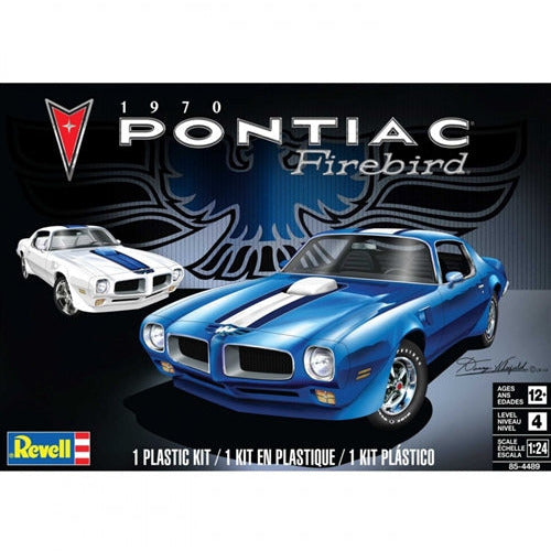 Revell 1970 Pontiac Firebird 2'N1 1/24 Scale Model Kit Cars Revell