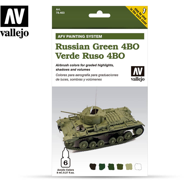 Vallejo AFV - Russian Green 4BO