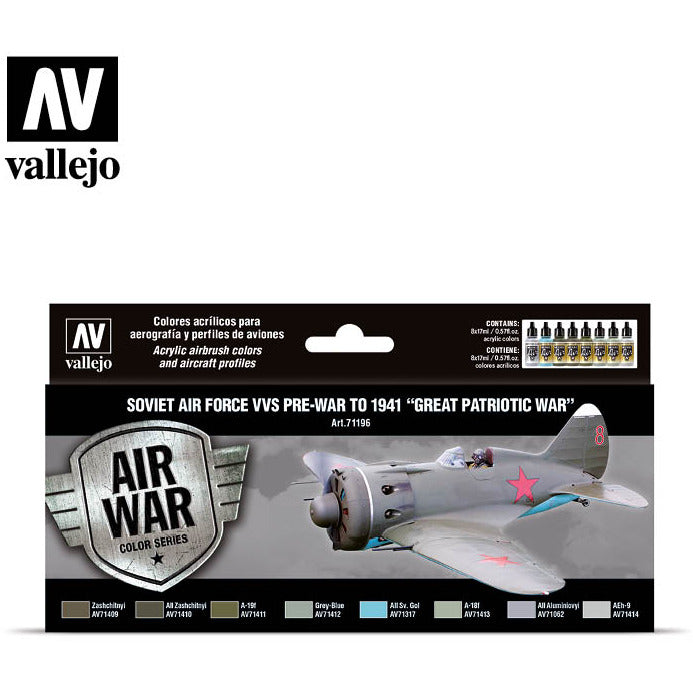 Vallejo Air War - Soviet Air Force VVS pre-war to 1941 'Great Patriotic War"