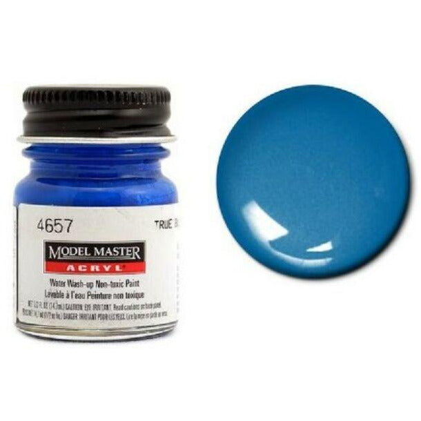 Testors Acrylic Paint True Blue Pearl - Gloss