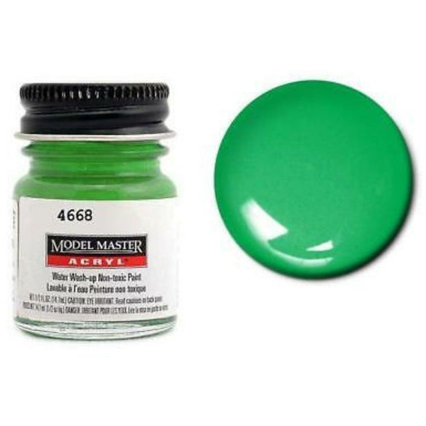 Testors Acrylic Paint Transparent Green - Gloss