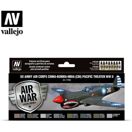 Vallejo Air War - US Army Air Corps China-Burma-India (CBI) Pacific Theather WWII Paint Vallejo Default Title