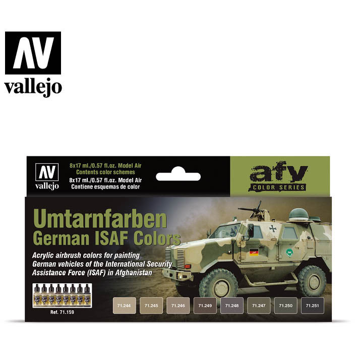 Vallejo AFV - Umtarnfarben German ISAF Colors