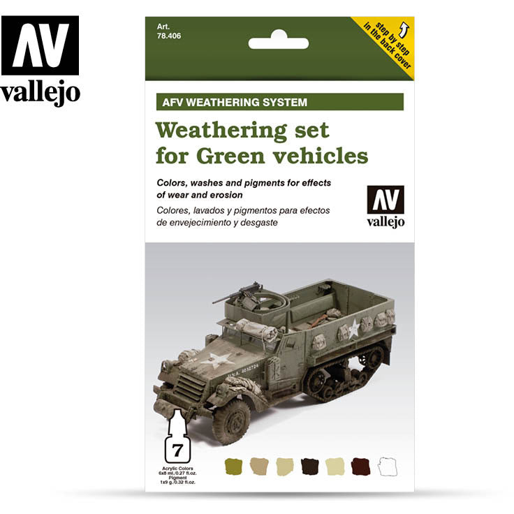 Vallejo AFV - Weathering for Green vehicles