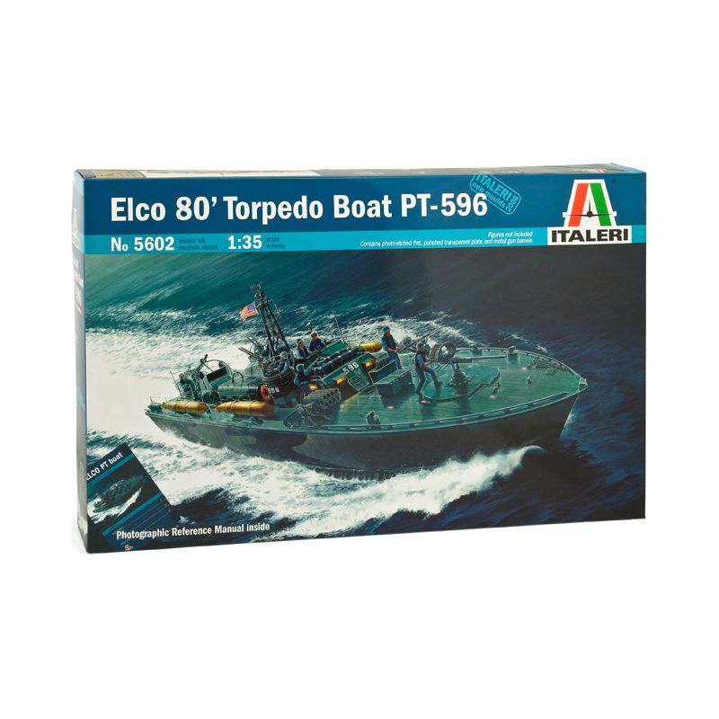 Italeri Elco 80' PT - 596 Torpedo Boat