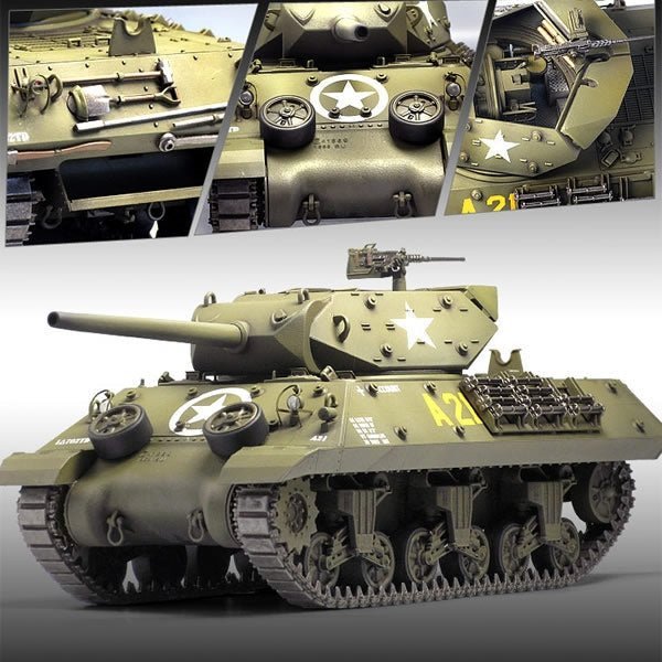 Academy 1/35 13288 M10 Gmc Us Army-Academy-ModelCars.com