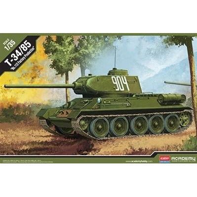 Academy 1/35 13290 T34/85 112 Factory Production - Academy - ModelCars.com