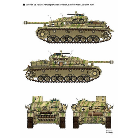 Academy 1/35 13522 1/35 German Stug Iv Sd.Kfz.167 "Ver.Early"-Academy-ModelCars.com