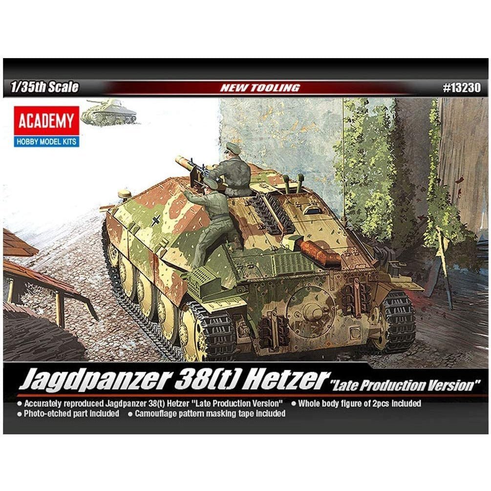 Academy 1/35 Jagdpanzer Hetzer Late Version-Academy-ModelCars.com