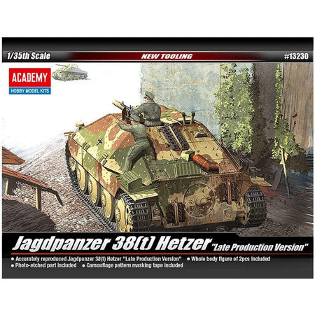 Academy 1/35 Jagdpanzer Hetzer Late Version-Academy-ModelCars.com