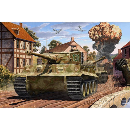 Academy 1/35 Tiger-I Mid Version "Anniv 70 Normandy Invasion 1944" LE-Academy-ModelCars.com